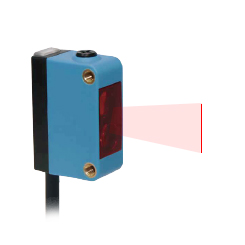 Diffuse strip photoelectric sensor